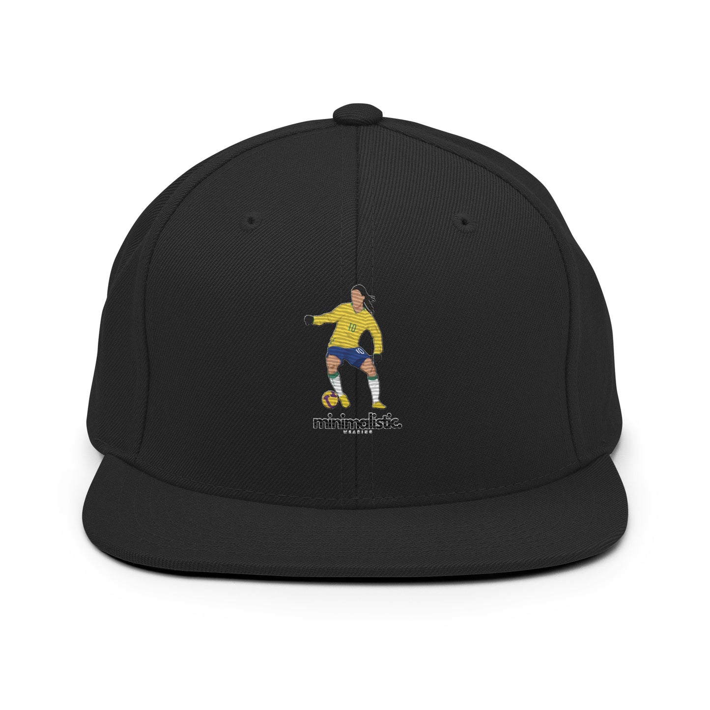 Minimalistic Wearing Cap Ronaldinho