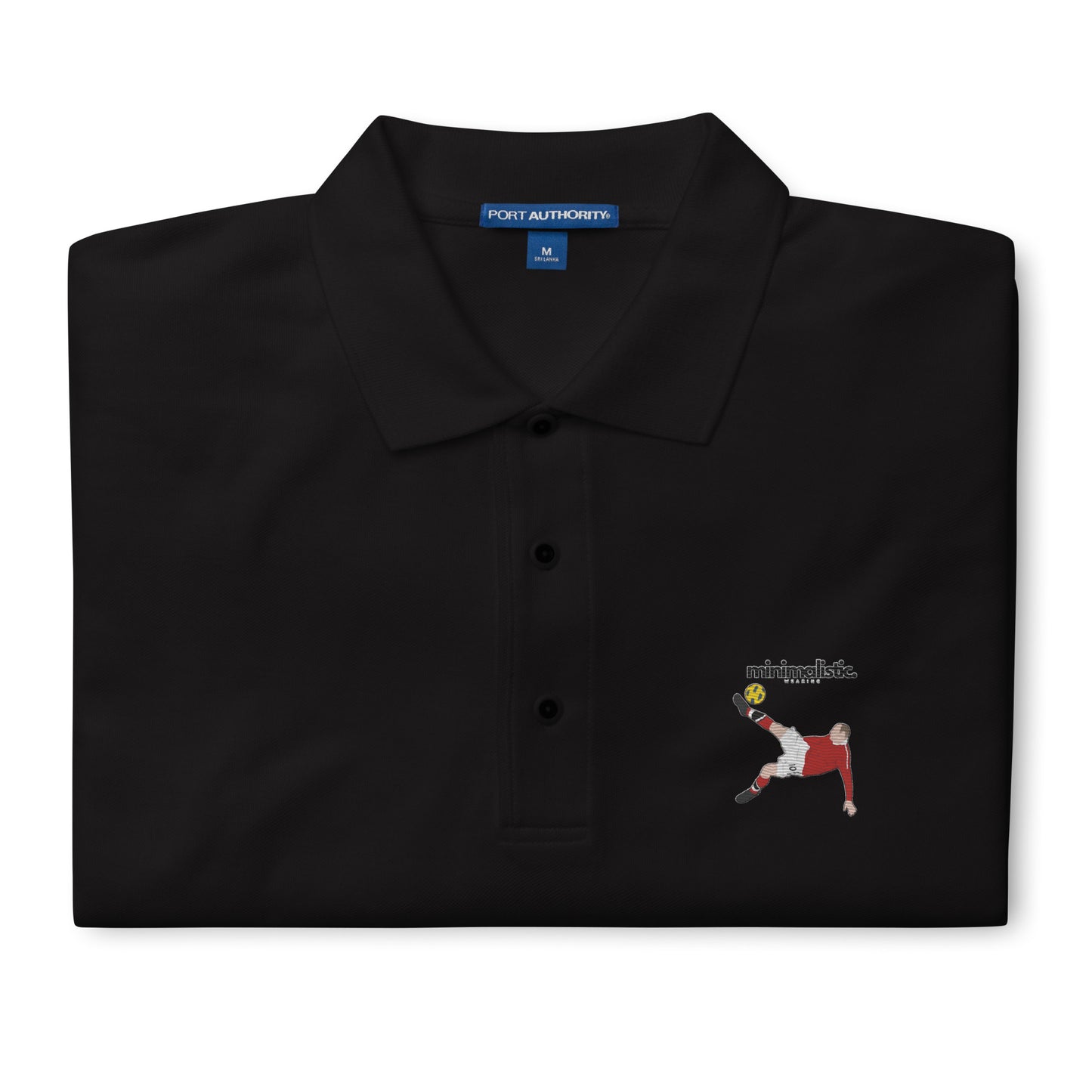 Minimalistic Wearing Polo Rooney Bicycle Kick