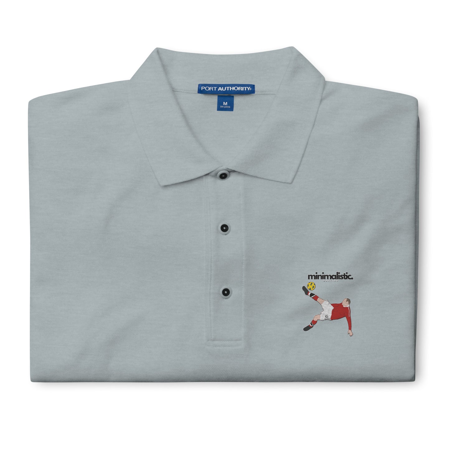 Minimalistic Wearing Polo Rooney Bicycle Kick