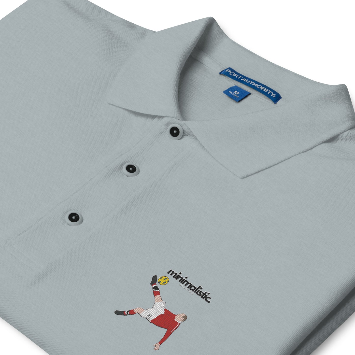 Minimalistic Wearing Polo Rooney Bicycle Kick