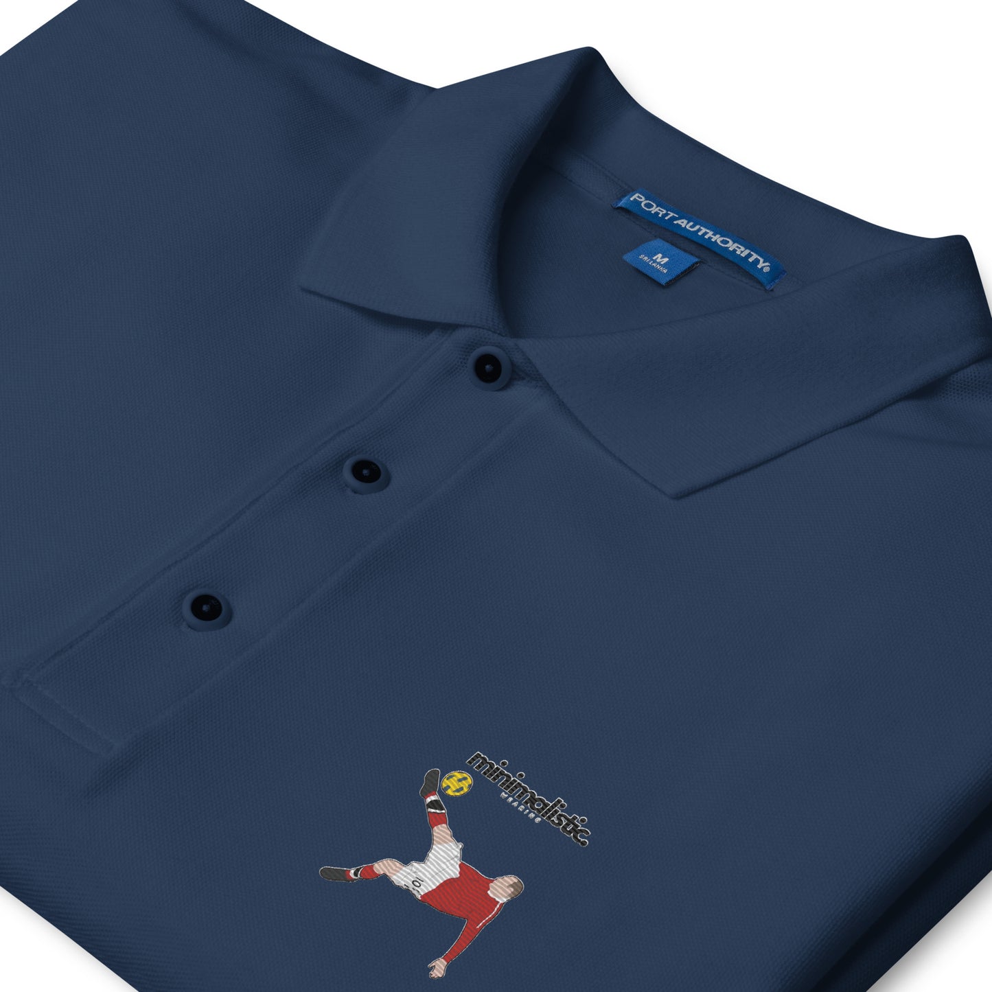 Minimalistic Wearing Polo Rooney Bicycle Kick