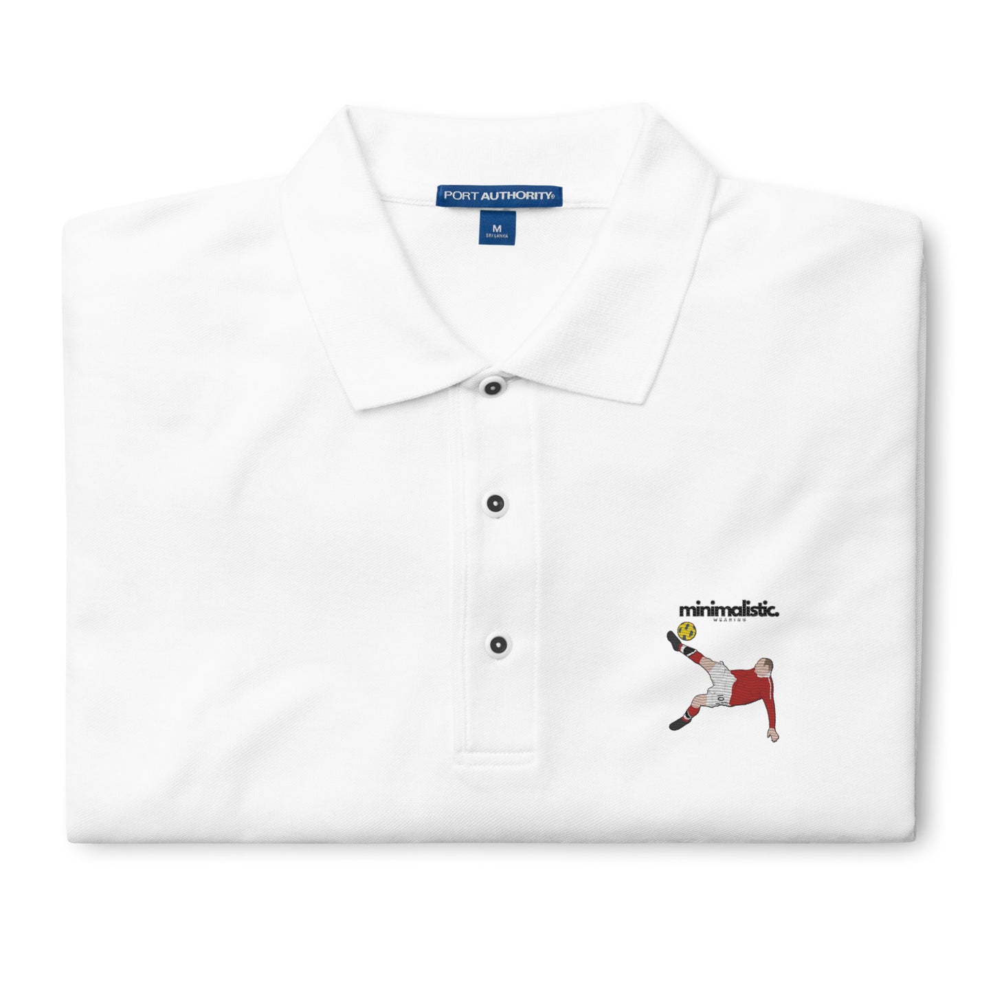 Minimalistic Wearing Polo Rooney Bicycle Kick