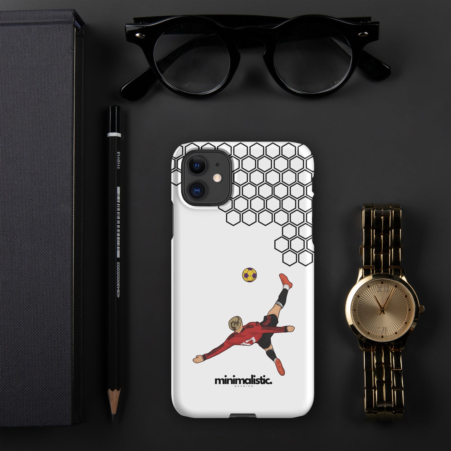 Minimalistic Wearing iPhone® Phone Case Garnacho