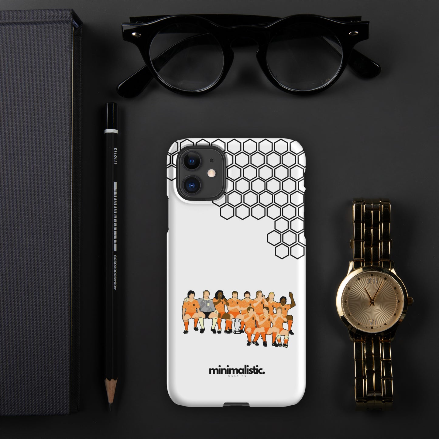 Minimalistic Wearing iPhone® Phone Case Netherlands 88