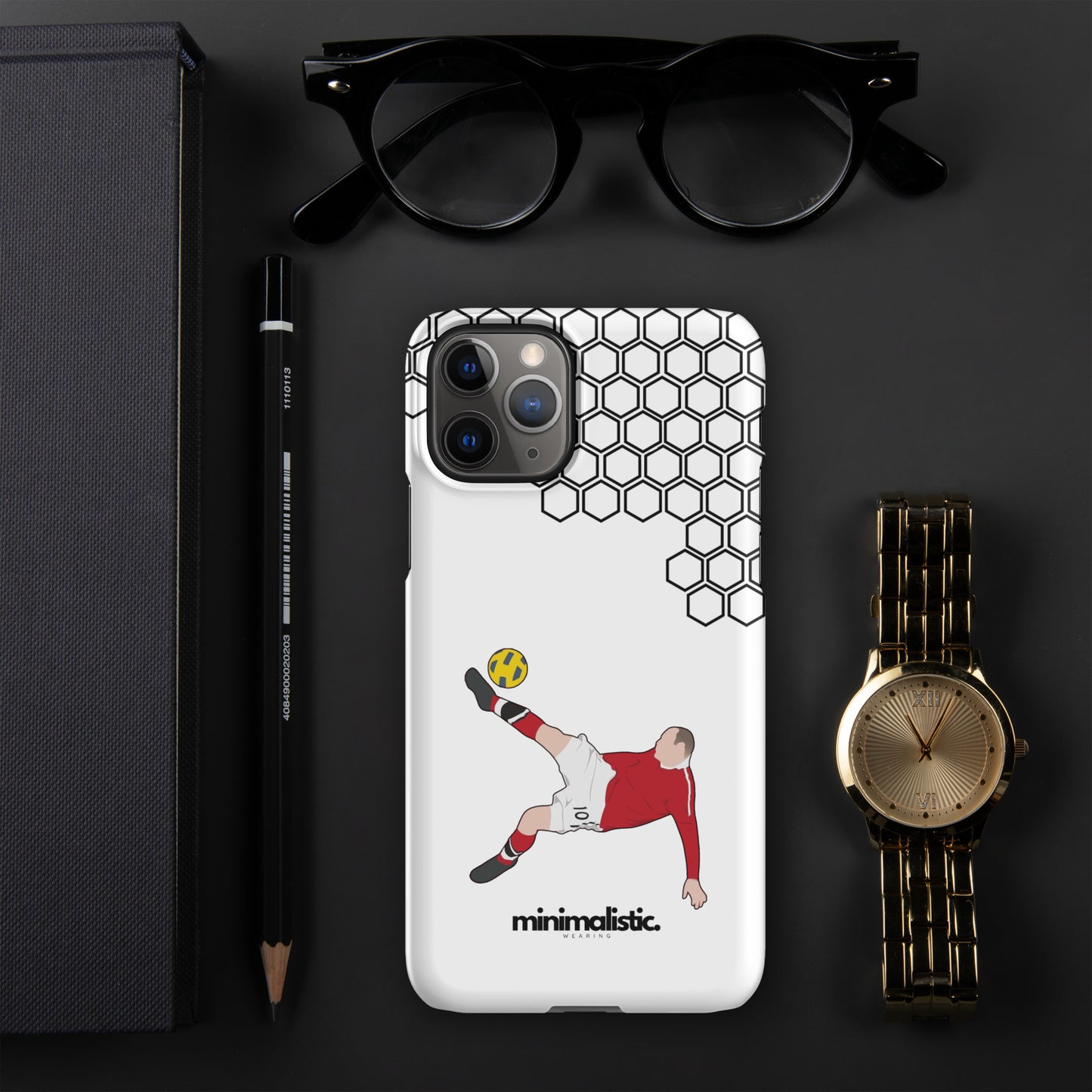 Minimalistic Wearing iPhone® Phone Case Rooney