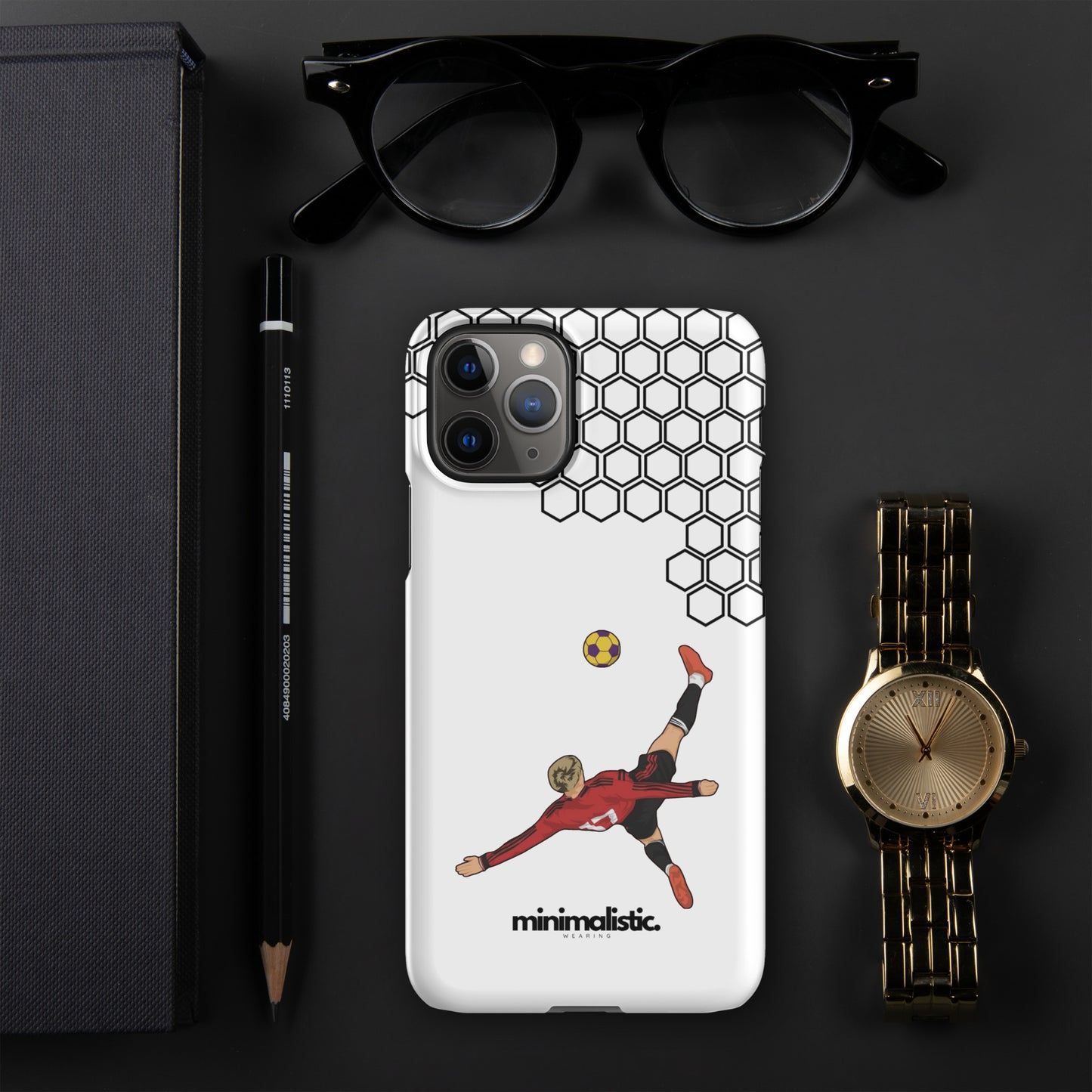 Minimalistic Wearing iPhone® Phone Case Garnacho