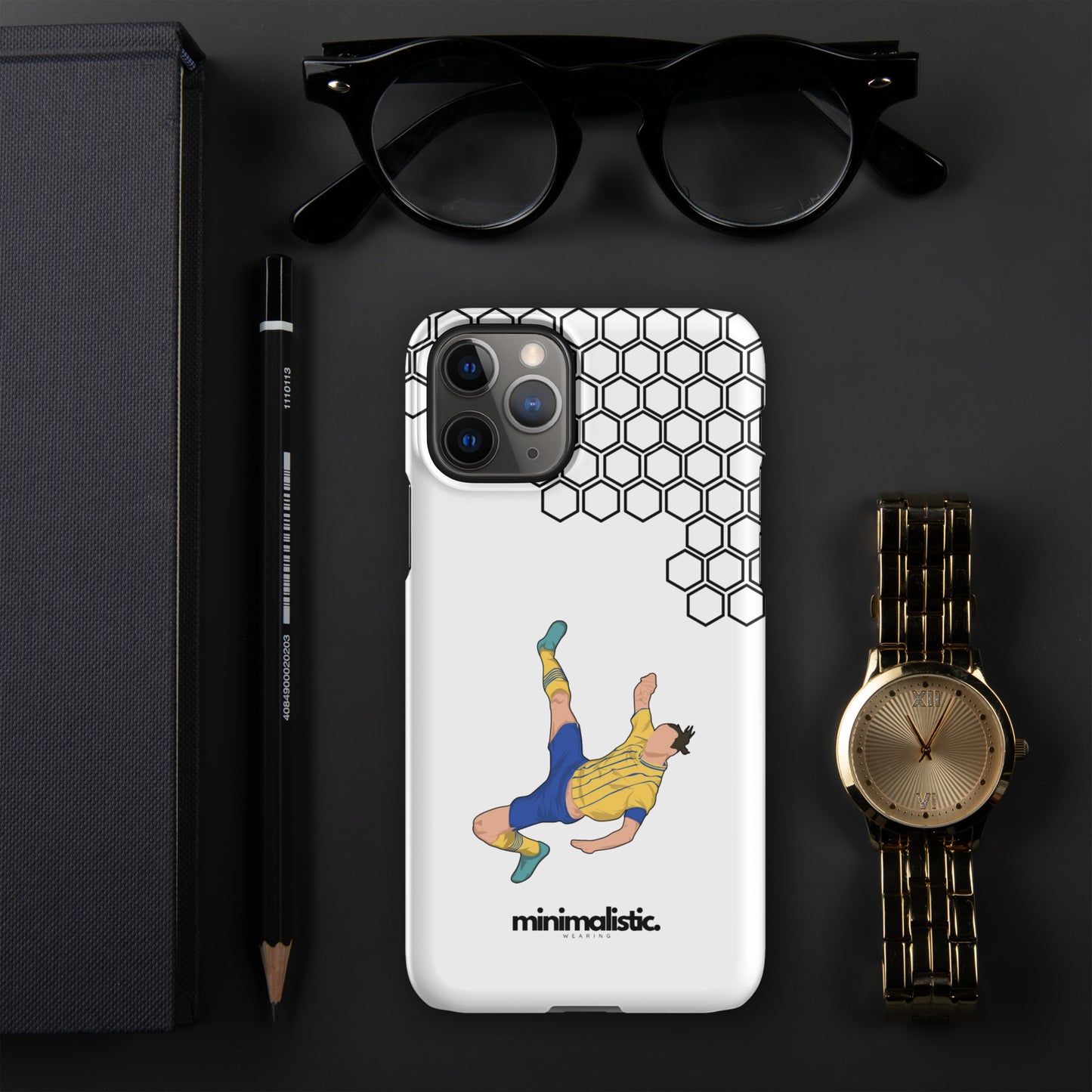 Minimalistic Wearing iPhone® Phone Case Ibrahimovic