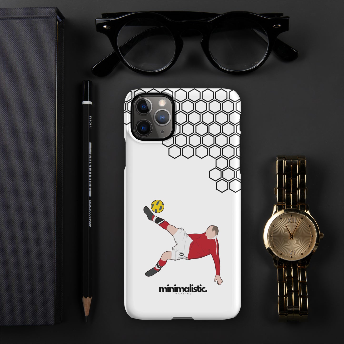 Minimalistic Wearing iPhone® Phone Case Rooney