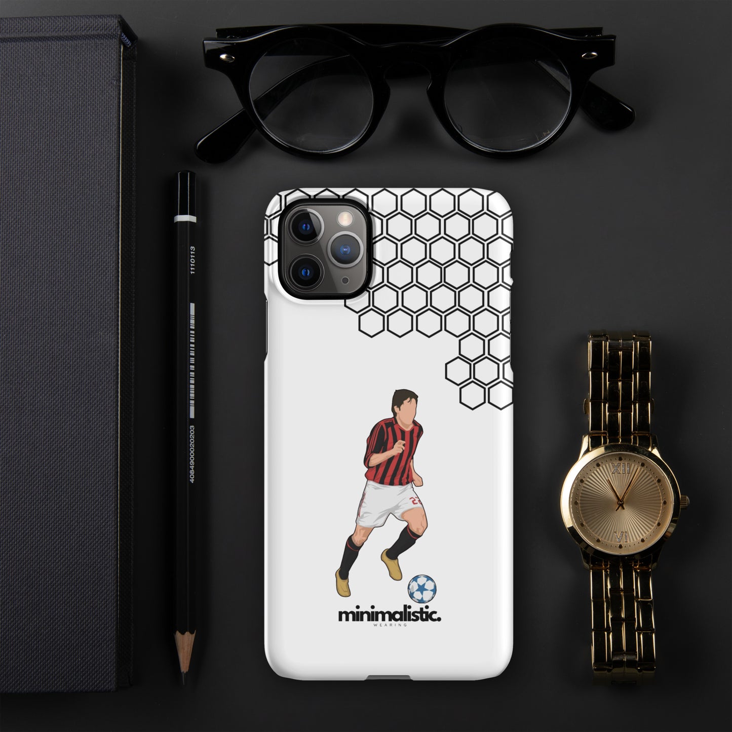 Minimalistic Wearing iPhone® Phone Case Kaka