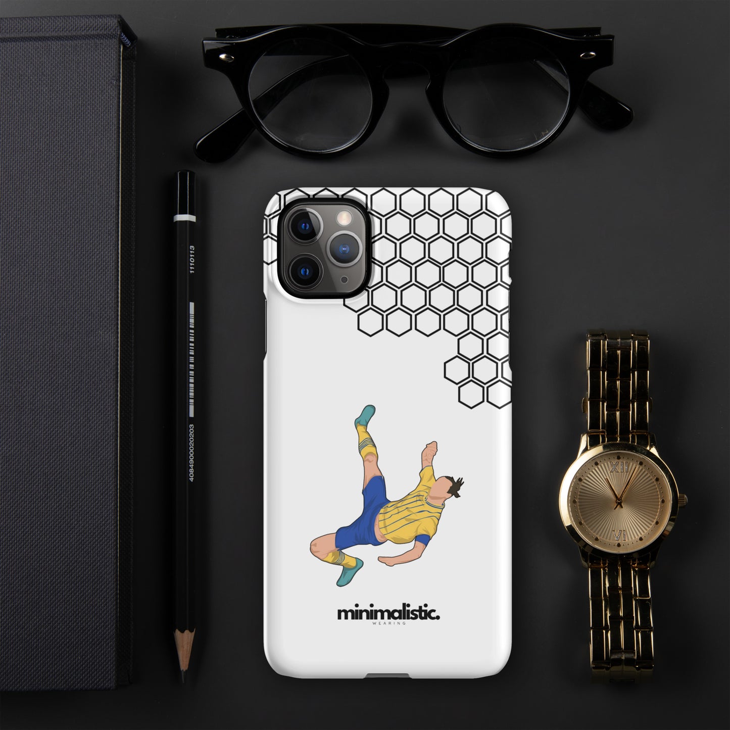 Minimalistic Wearing iPhone® Phone Case Ibrahimovic