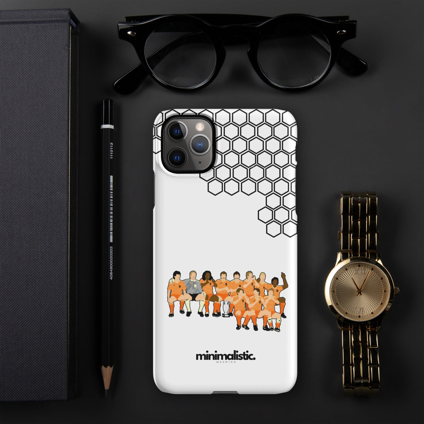 Minimalistic Wearing iPhone® Phone Case Netherlands 88