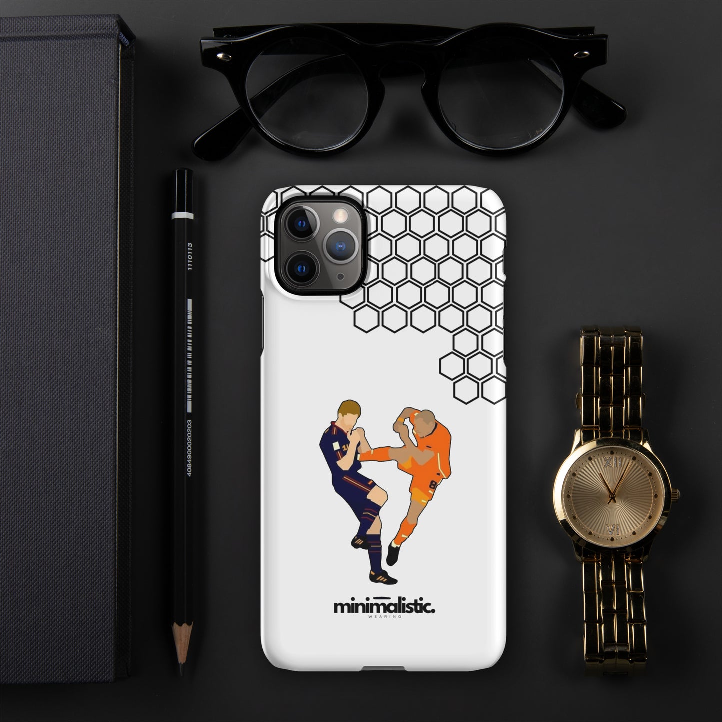 Minimalistic Wearing iPhone® Phone Case Nigel de Jong & Xabi Alonso