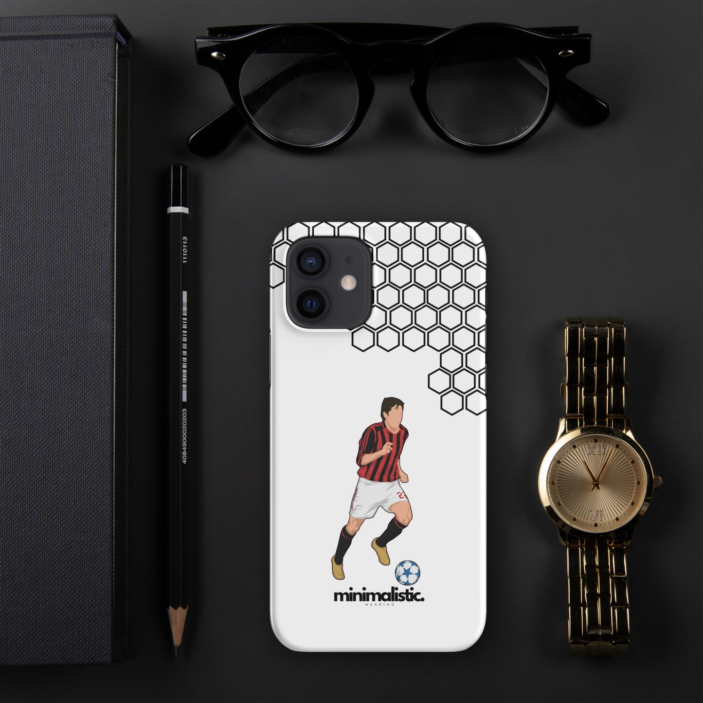 Minimalistic Wearing iPhone® Phone Case Kaka