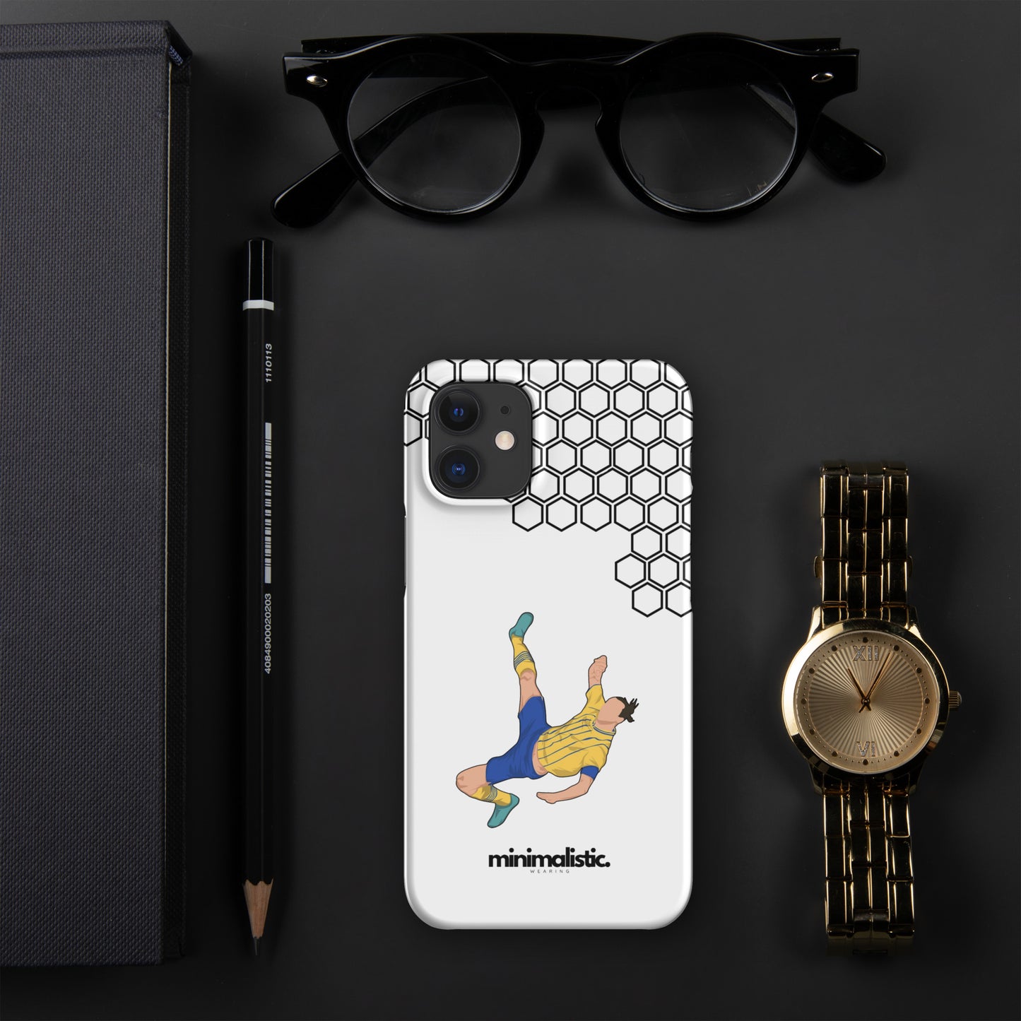 Minimalistic Wearing iPhone® Phone Case Ibrahimovic