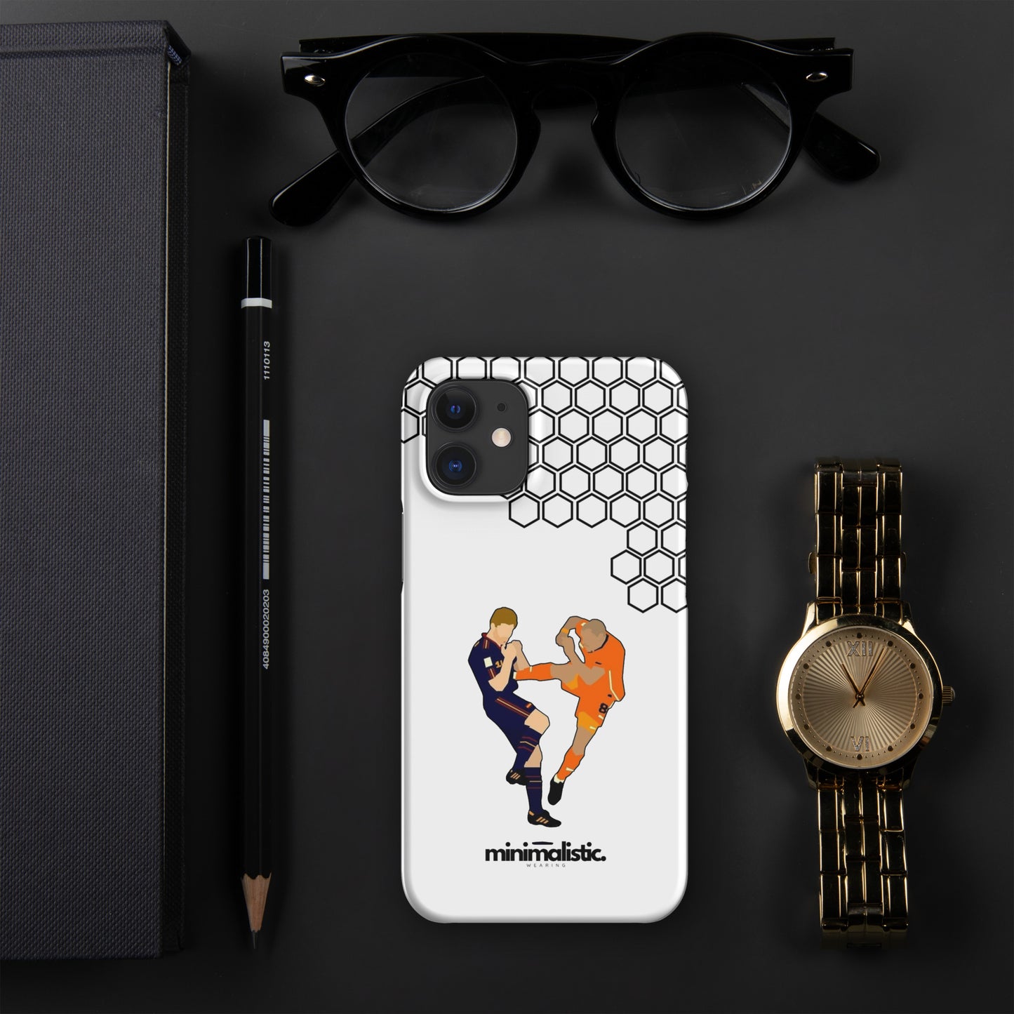 Minimalistic Wearing iPhone® Phone Case Nigel de Jong & Xabi Alonso