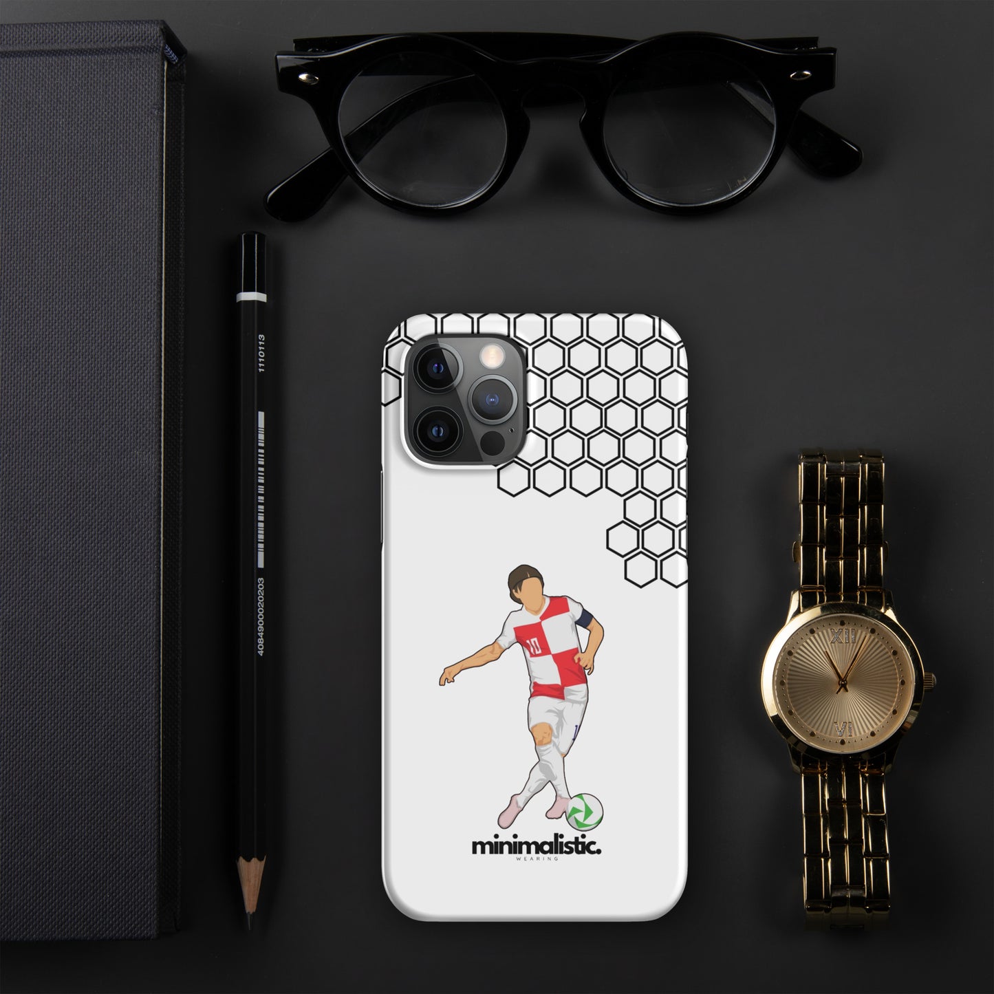 Minimalistic Wearing iPhone® Phone Case Modric