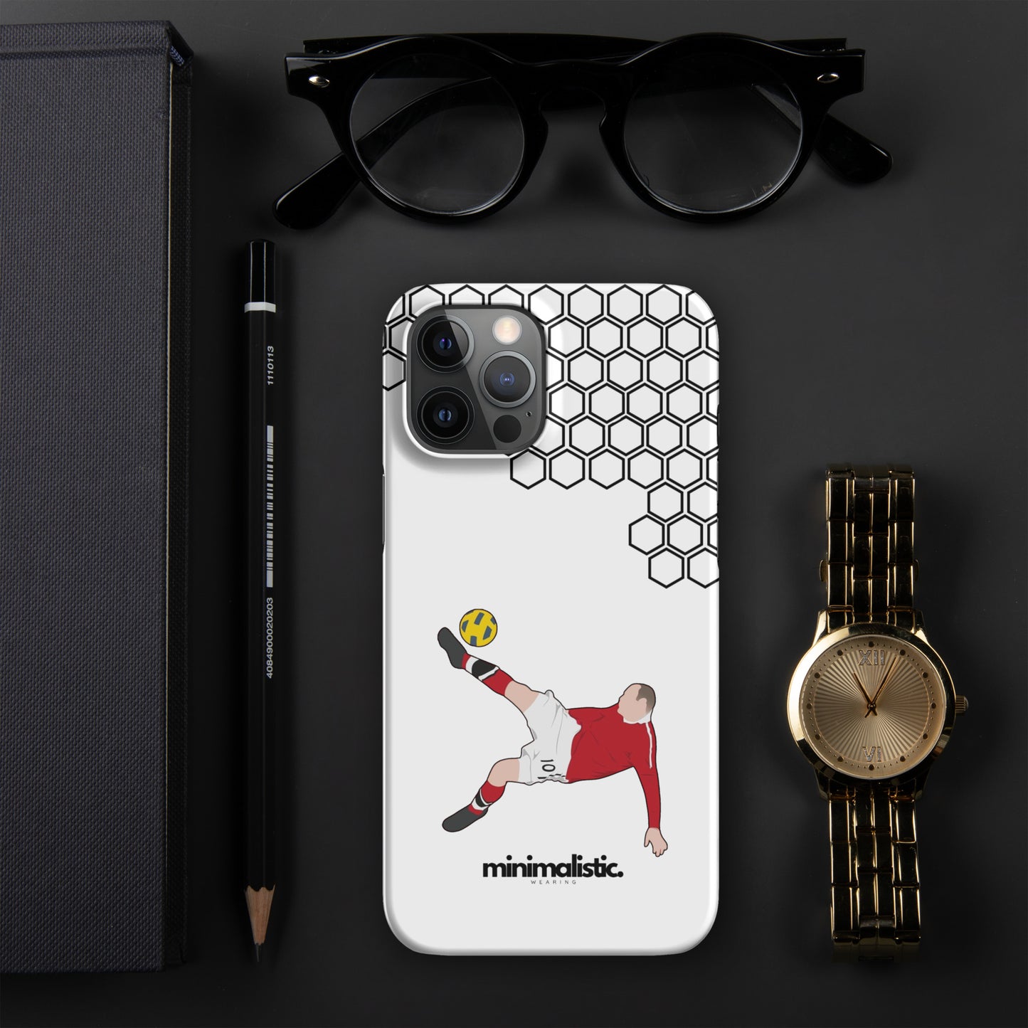 Minimalistic Wearing iPhone® Phone Case Rooney