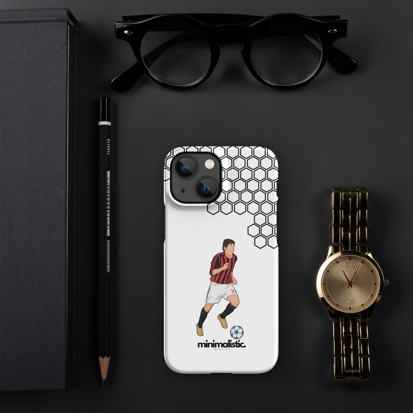 Minimalistic Wearing iPhone® Phone Case Kaka