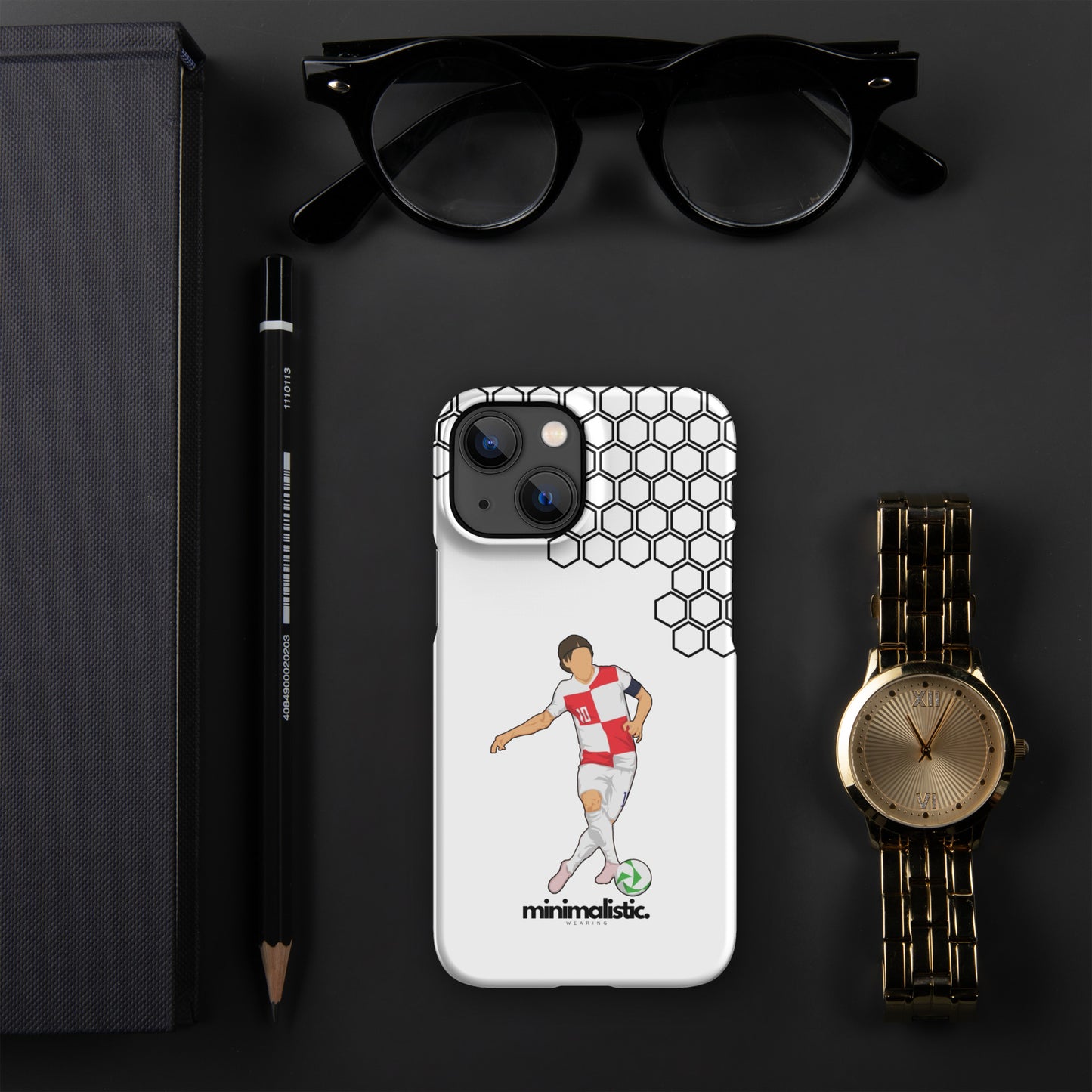 Minimalistic Wearing iPhone® Phone Case Modric