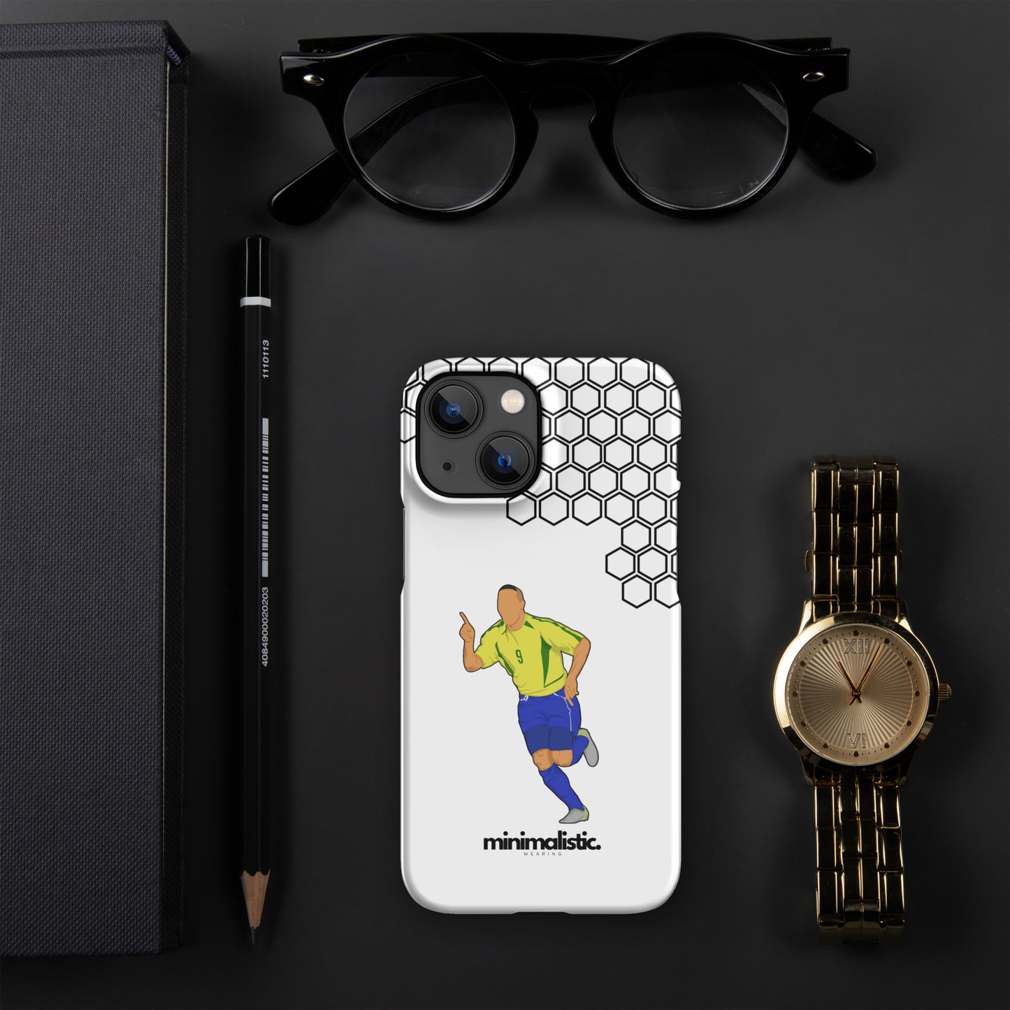 Minimalistic Wearing iPhone® Phone Case R9 Ronaldo