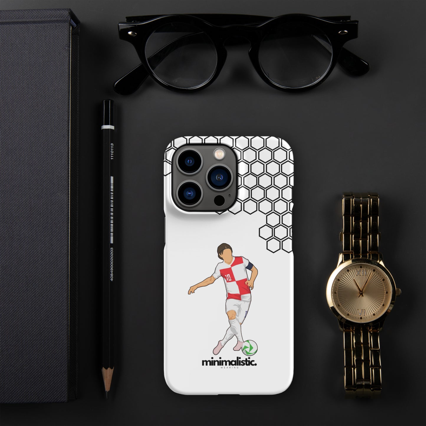 Minimalistic Wearing iPhone® Phone Case Modric