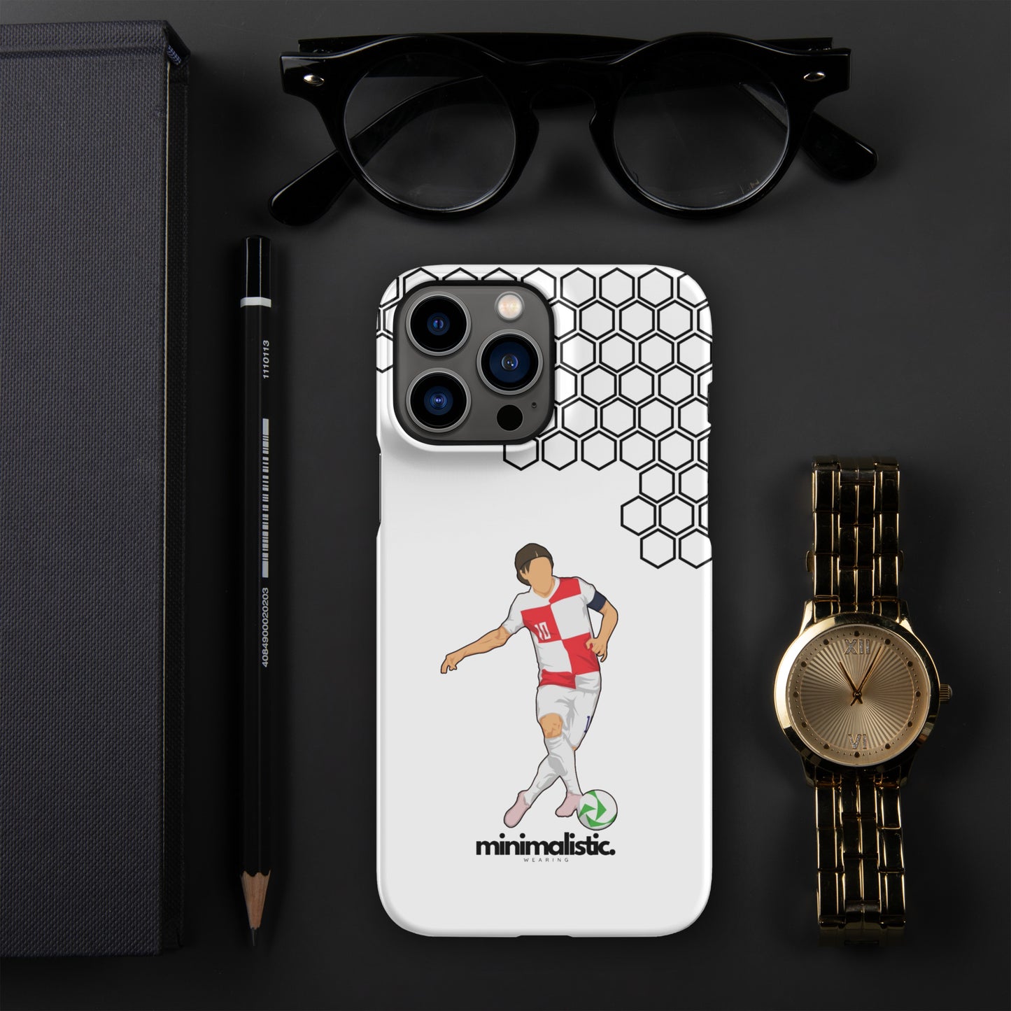 Minimalistic Wearing iPhone® Phone Case Modric