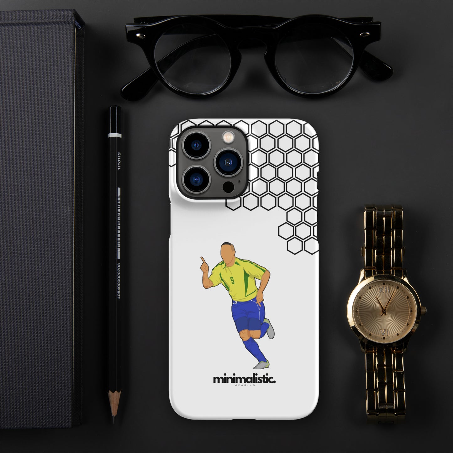 Minimalistic Wearing iPhone® Phone Case R9 Ronaldo