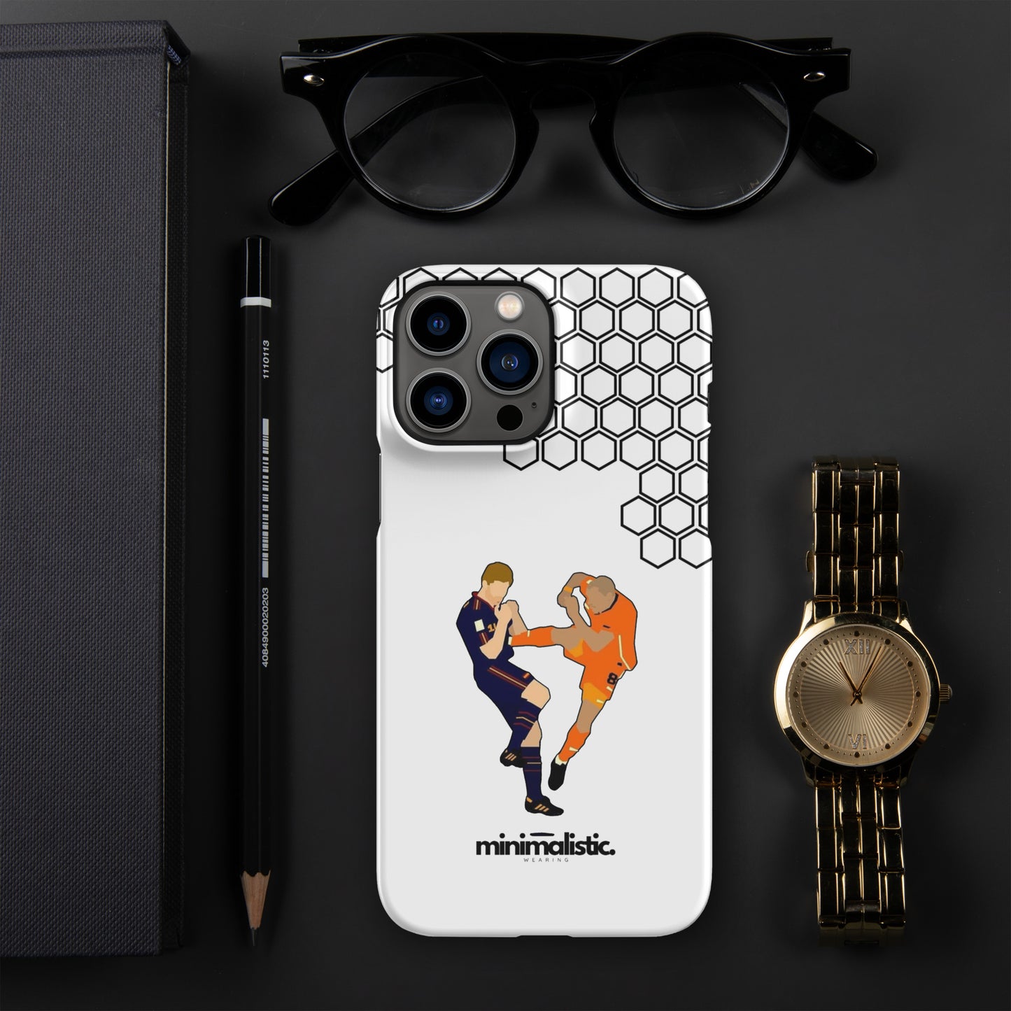 Minimalistic Wearing iPhone® Phone Case Nigel de Jong & Xabi Alonso