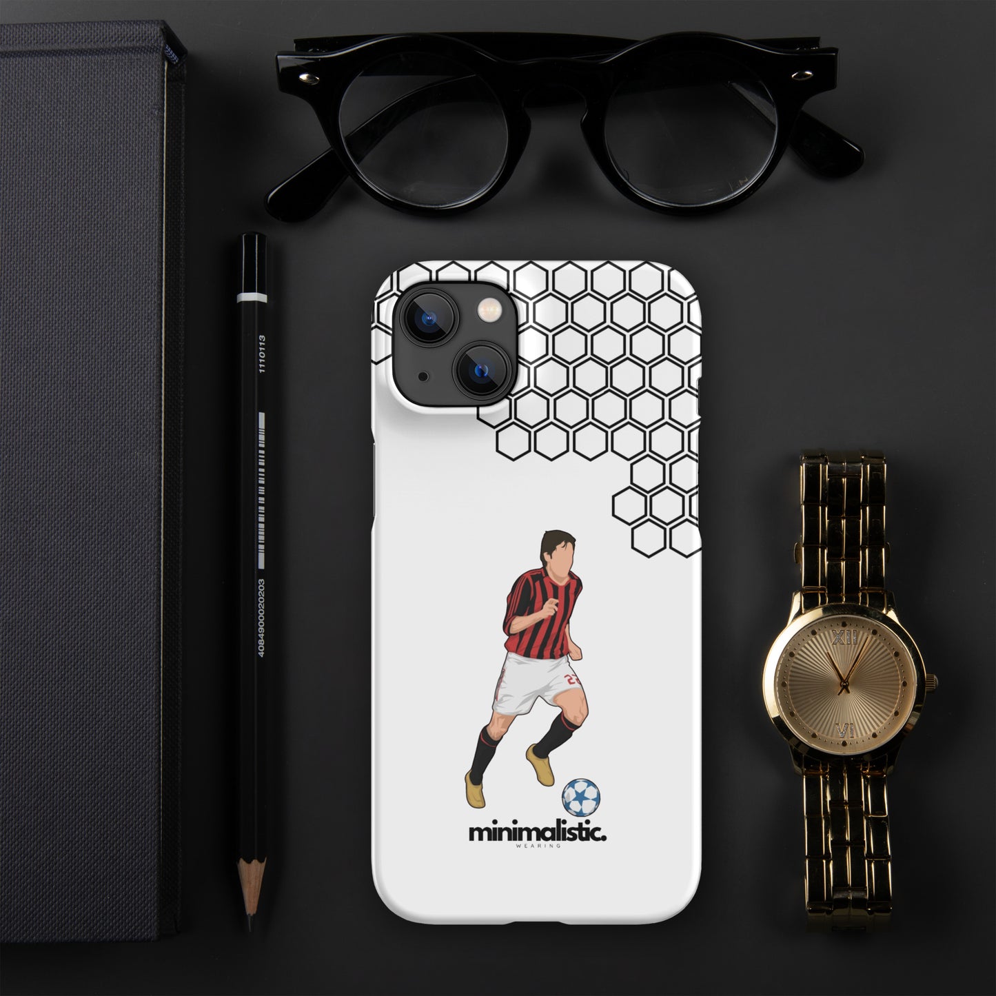 Minimalistic Wearing iPhone® Phone Case Kaka