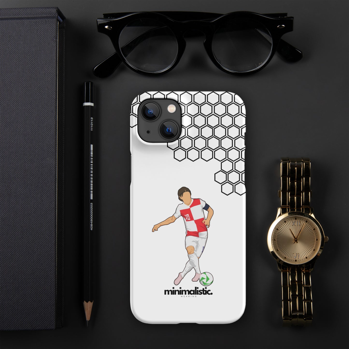 Minimalistic Wearing iPhone® Phone Case Modric