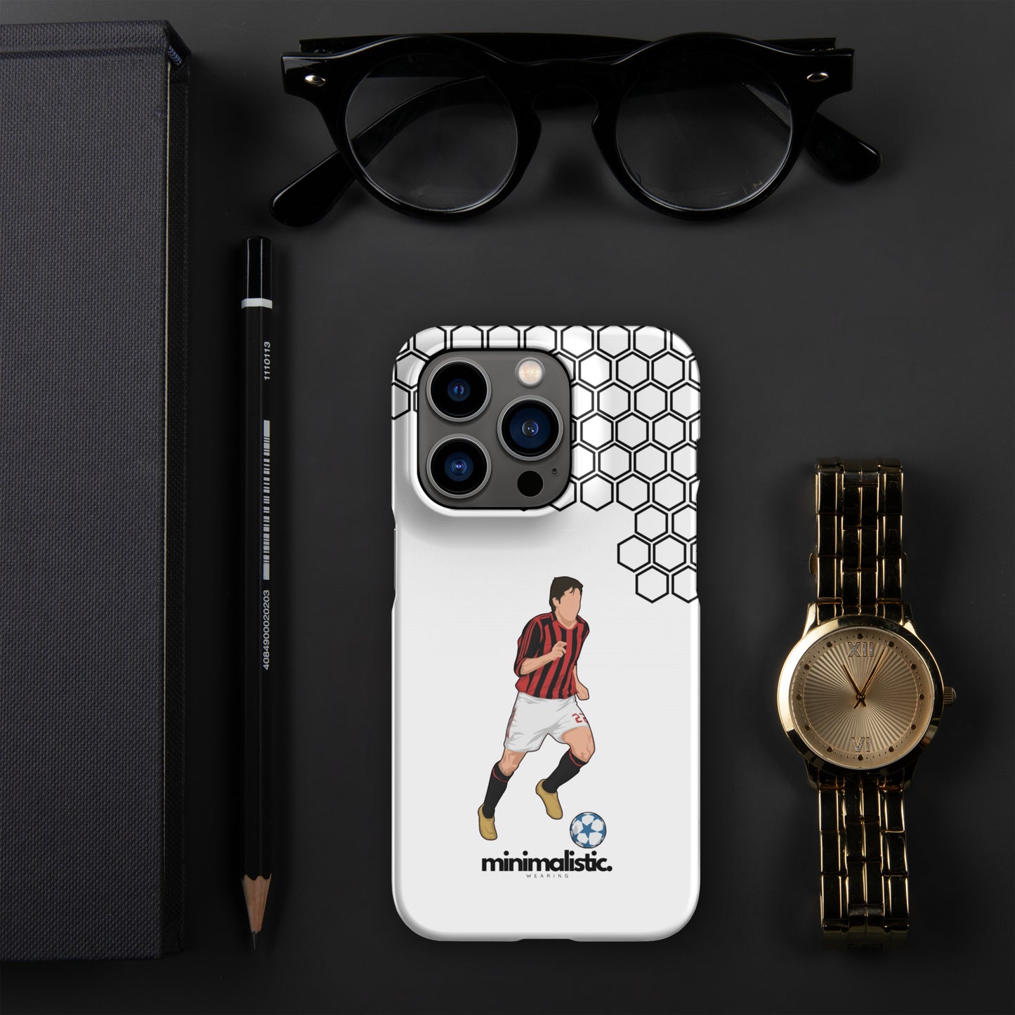 Minimalistic Wearing iPhone® Phone Case Kaka