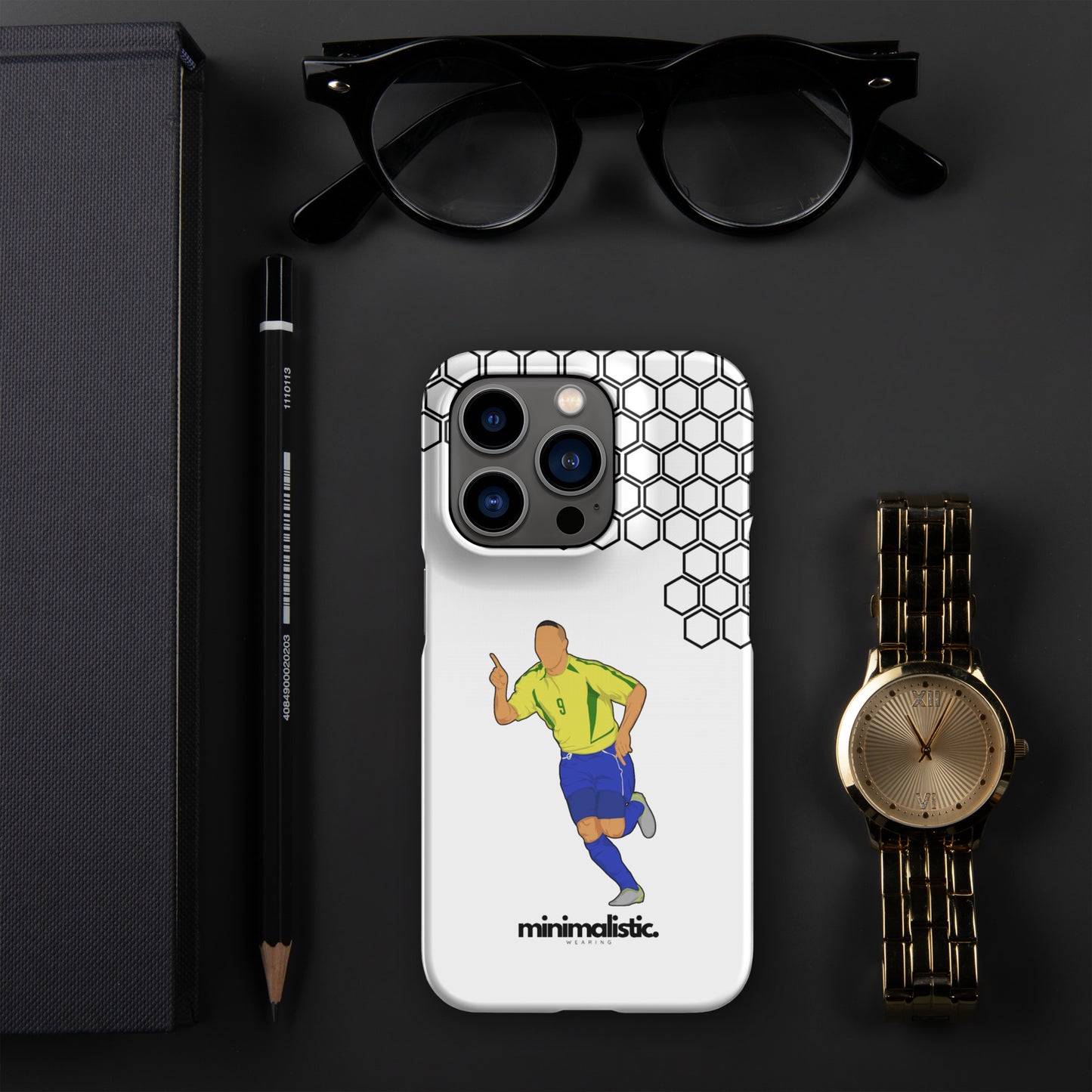 Minimalistic Wearing iPhone® Phone Case R9 Ronaldo