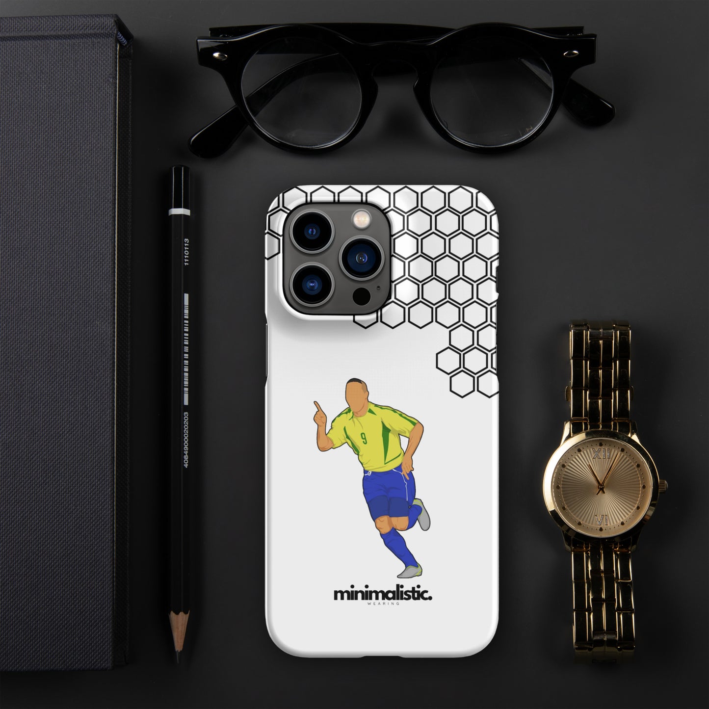 Minimalistic Wearing iPhone® Phone Case R9 Ronaldo