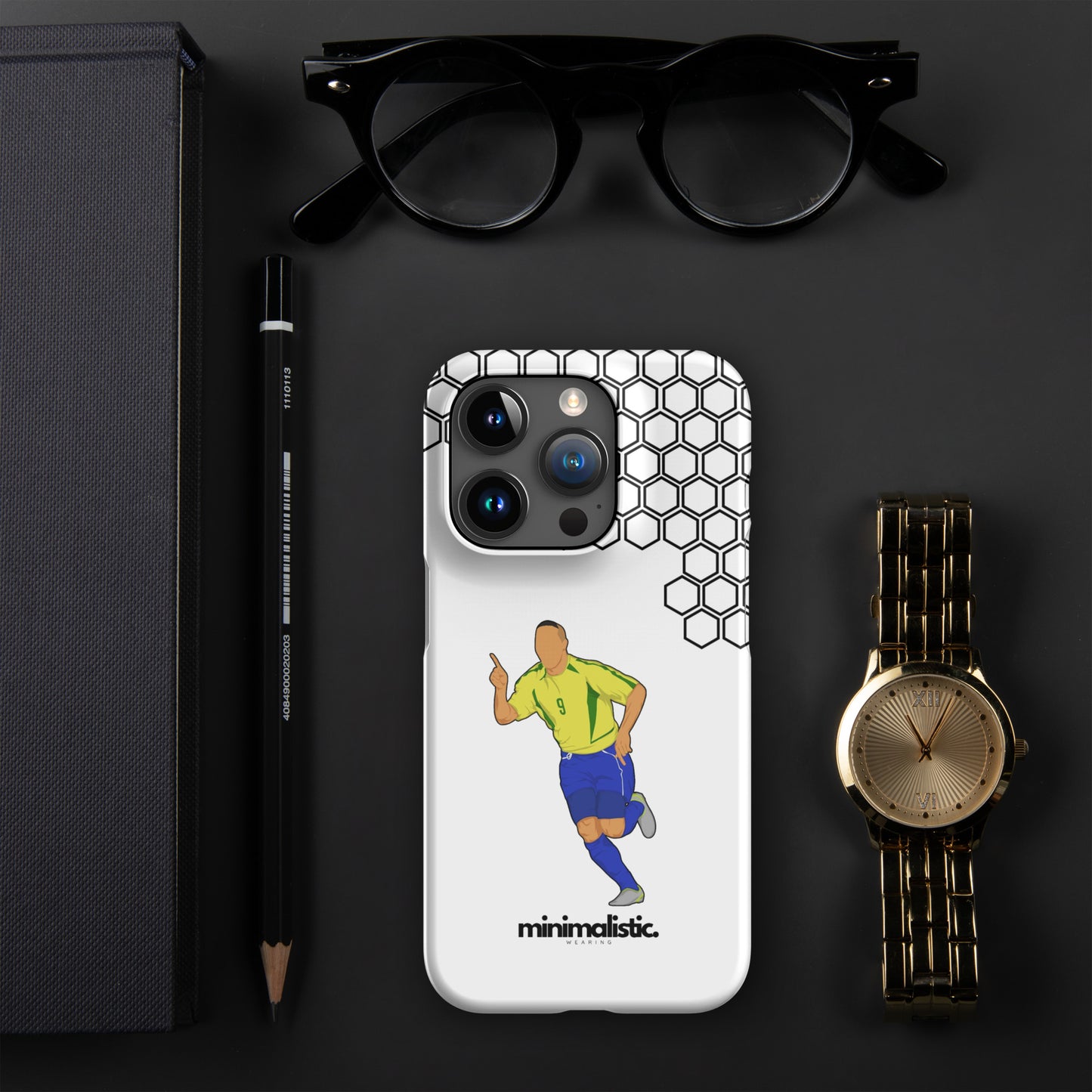 Minimalistic Wearing iPhone® Phone Case R9 Ronaldo