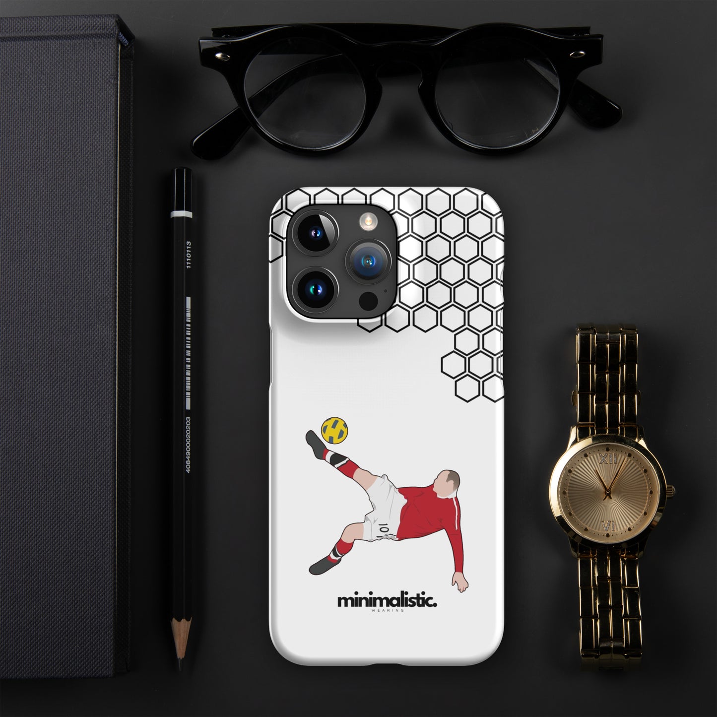 Minimalistic Wearing iPhone® Phone Case Rooney