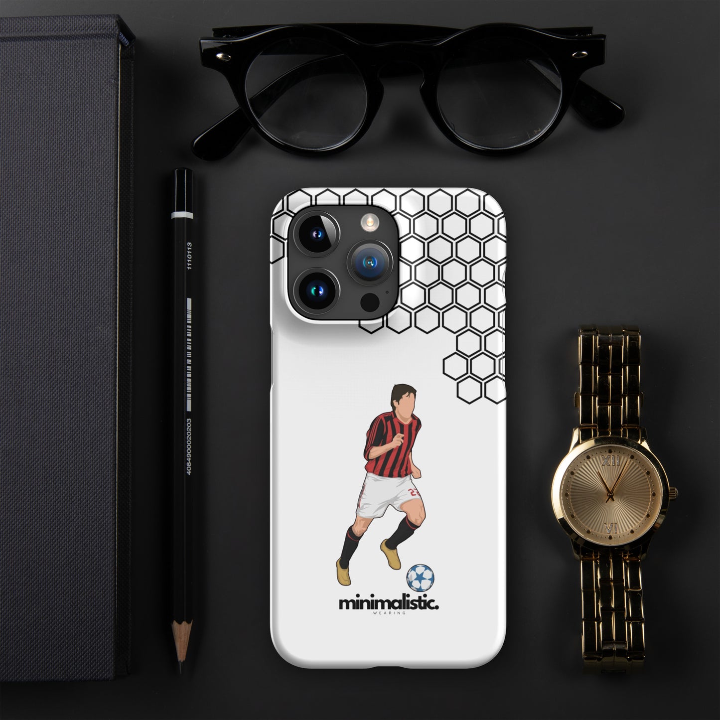 Minimalistic Wearing iPhone® Phone Case Kaka