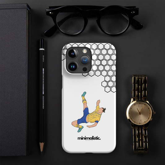 Minimalistic Wearing iPhone® Phone Case Ibrahimovic