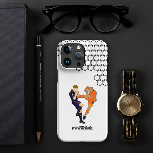 Minimalistic Wearing iPhone® Phone Case Nigel de Jong & Xabi Alonso