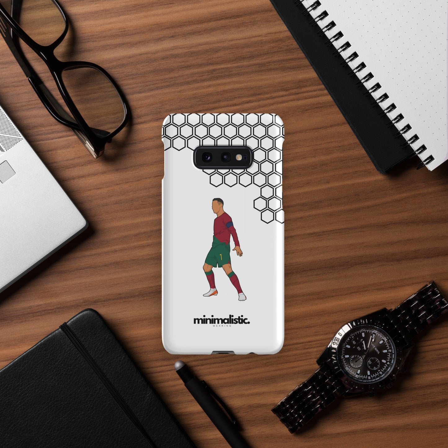 Minimalistic Wearing Samsung® Phone Case CR7 Ronaldo