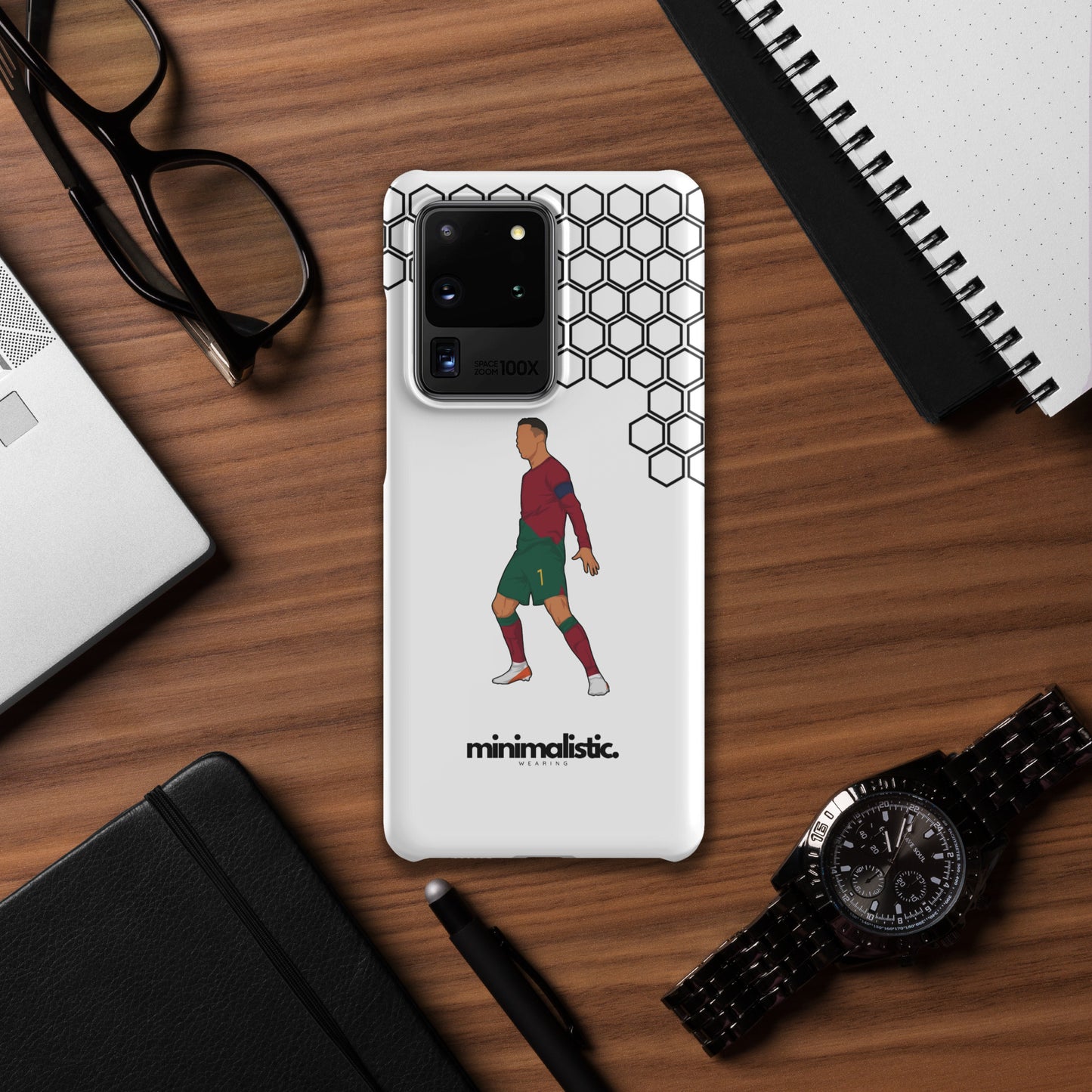 Minimalistic Wearing Samsung® Phone Case CR7 Ronaldo