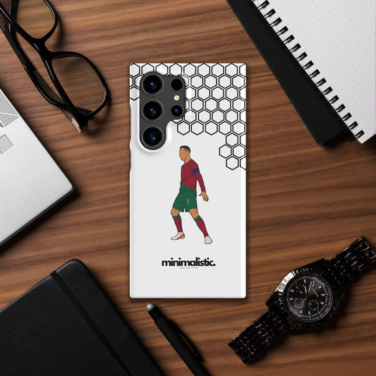 Minimalistic Wearing Samsung® Phone Case CR7 Ronaldo