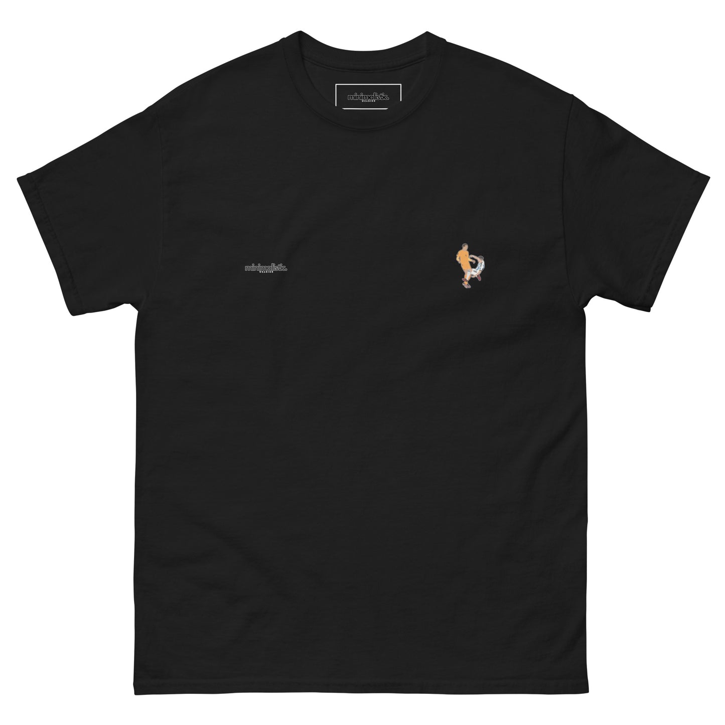 Minimalistic Wearing T-Shirt With A Famous Situation Between The Netherlands Against Argentina