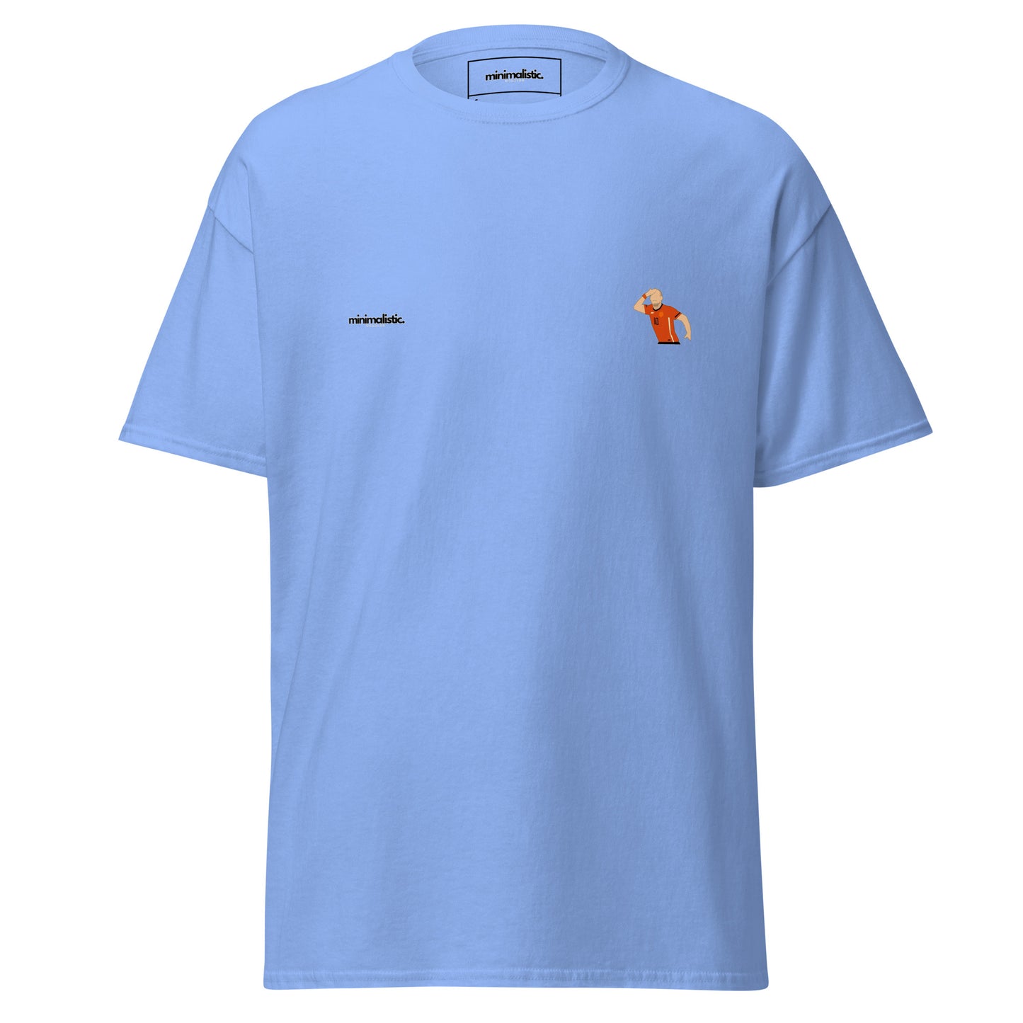 Minimalistic Wearing T-Shirt With A Famous Situation Between The Netherlands Against Brazil