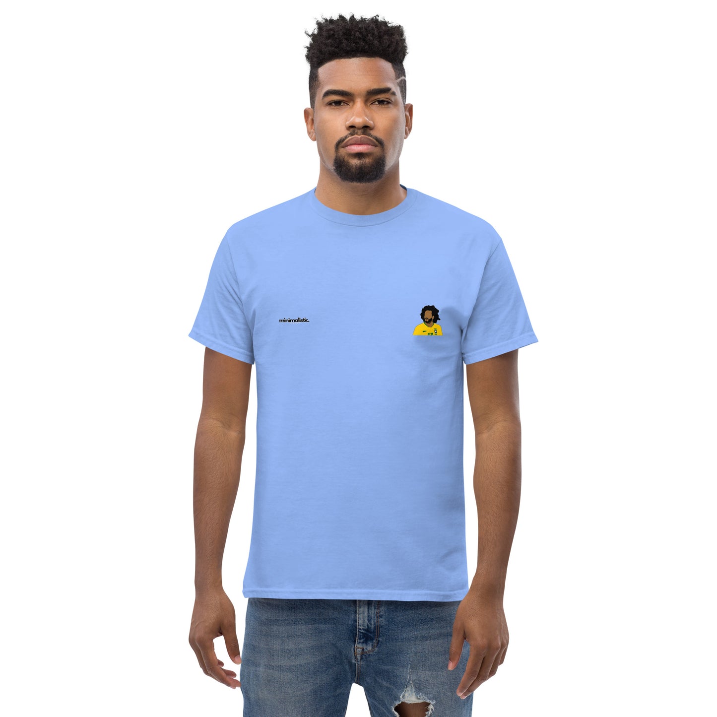 Minimalistic Wearing T-Shirt Brazil Marcello