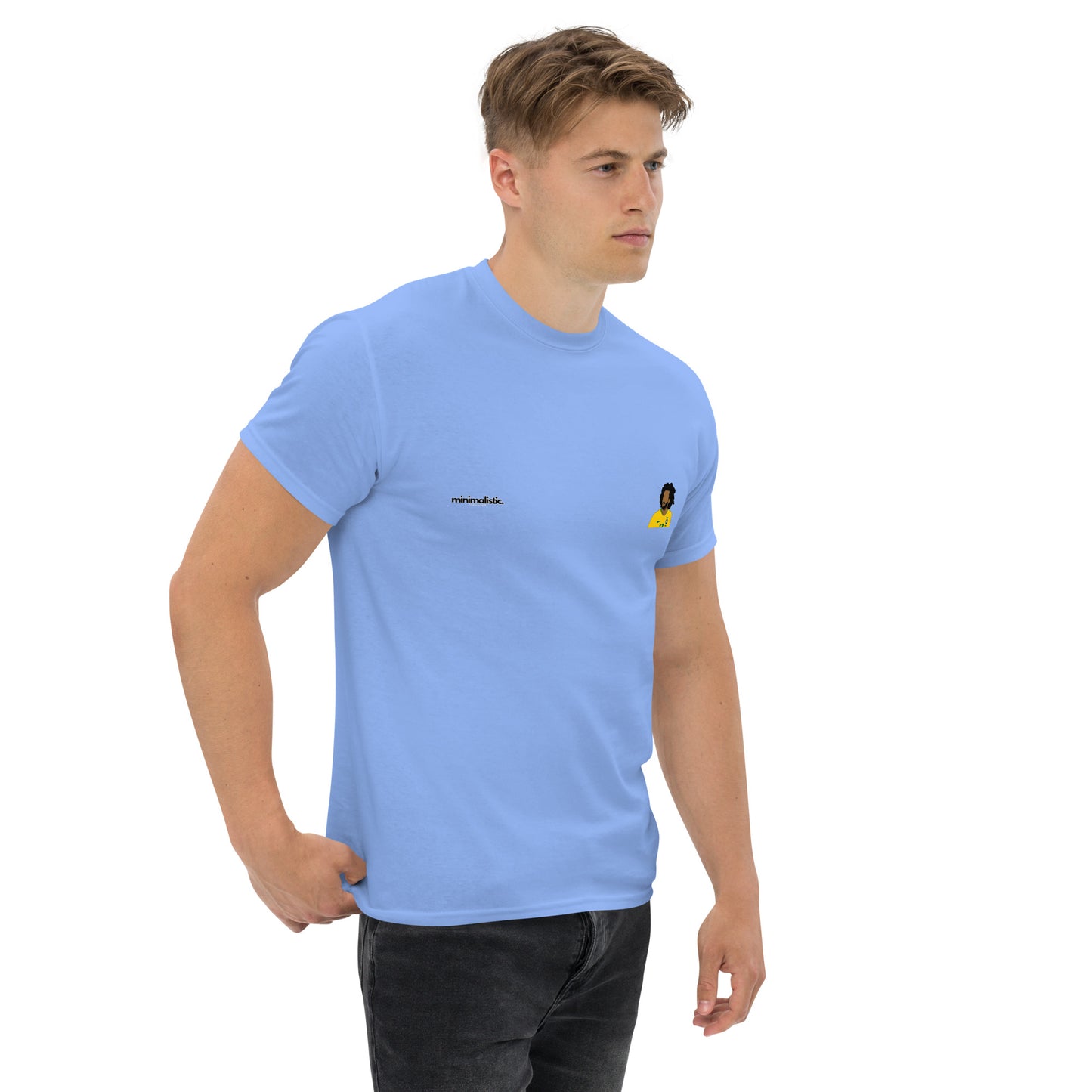 Minimalistic Wearing T-Shirt Brazil Marcello