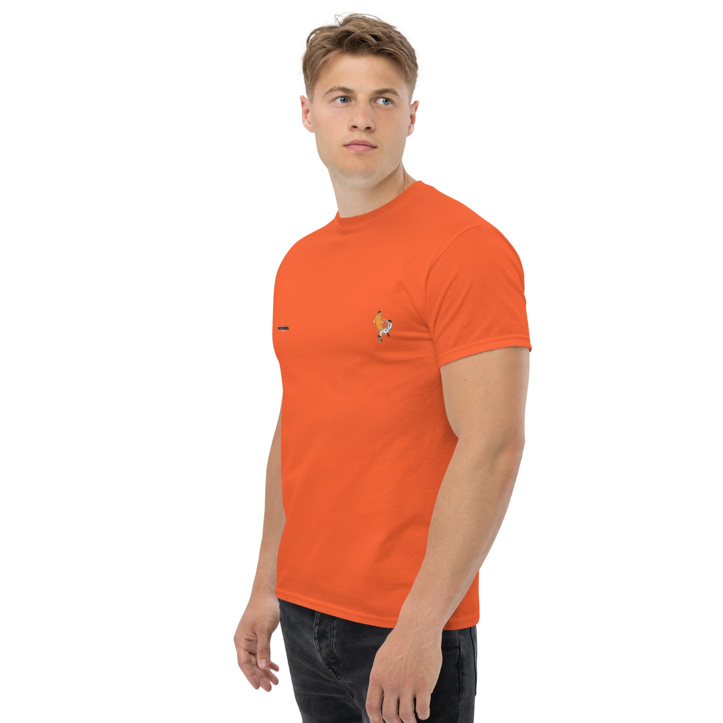 Minimalistic Wearing T-Shirt With A Famous Situation Between The Netherlands Against Argentina