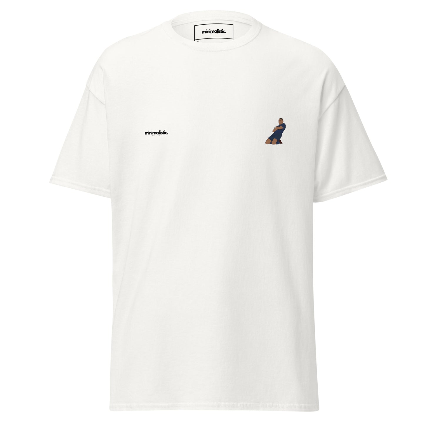 Minimalistic Wearing T-Shirt France Mbappé