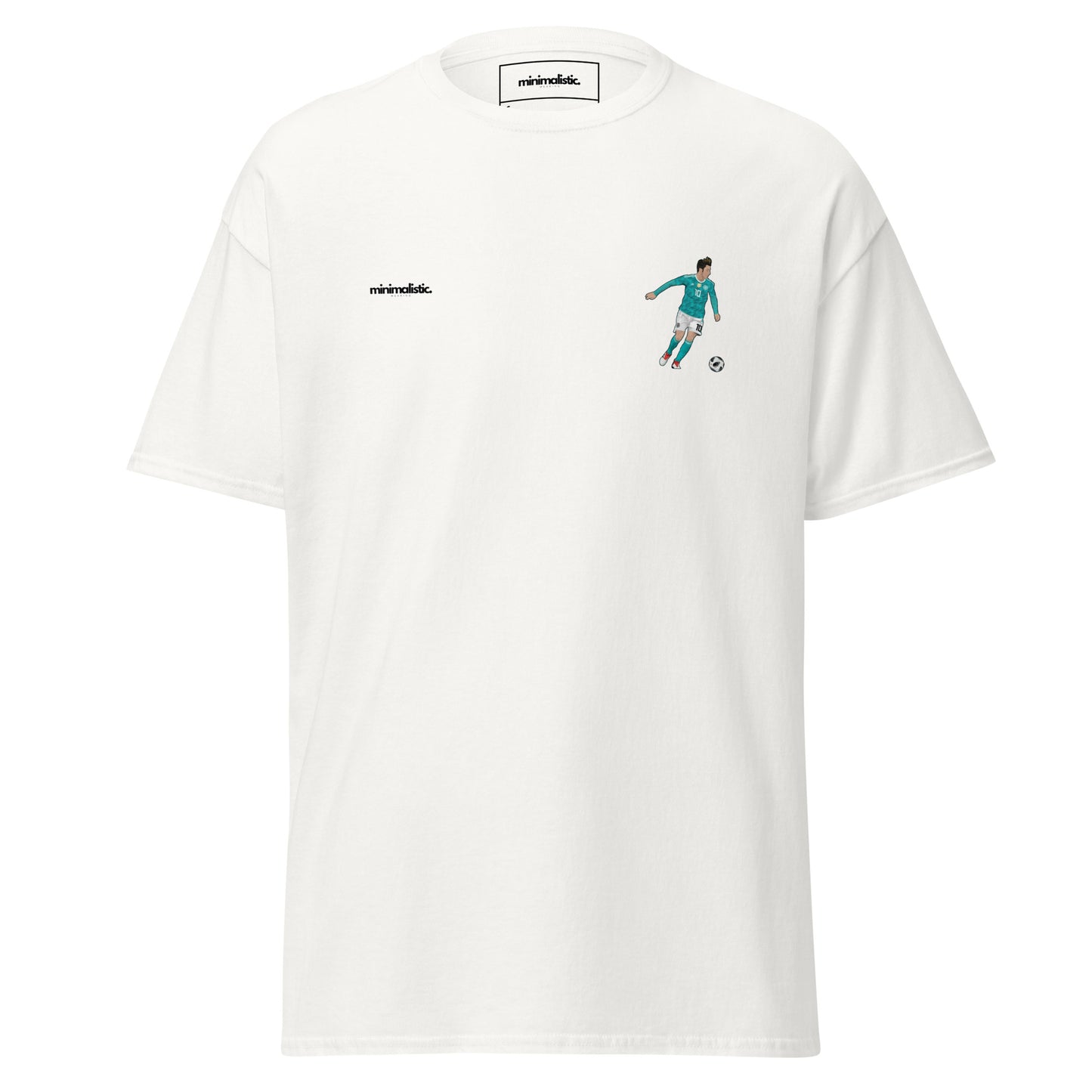 Minimalistic Wearing T-Shirt Özil