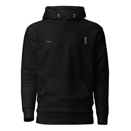 Minimalistic Wearing Hoodie Messi