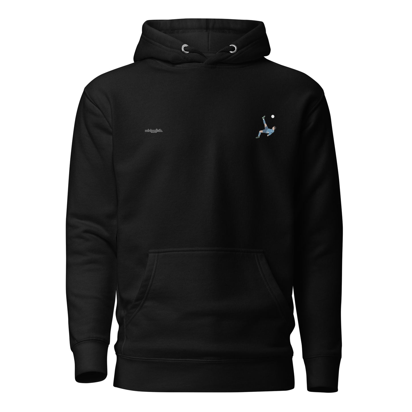 Minimalistic Wearing Hoodie C.Ronaldo Bicycle Kick